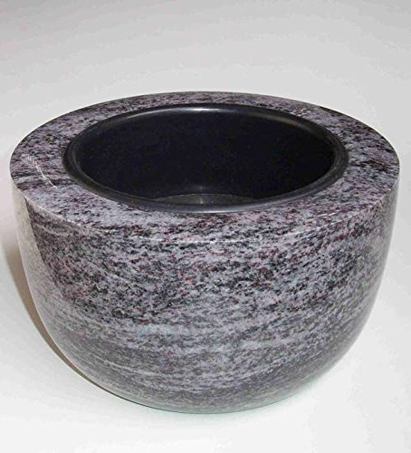 designgrab Modern Grabschale Durchmesser 25 cm aus Granit Orion