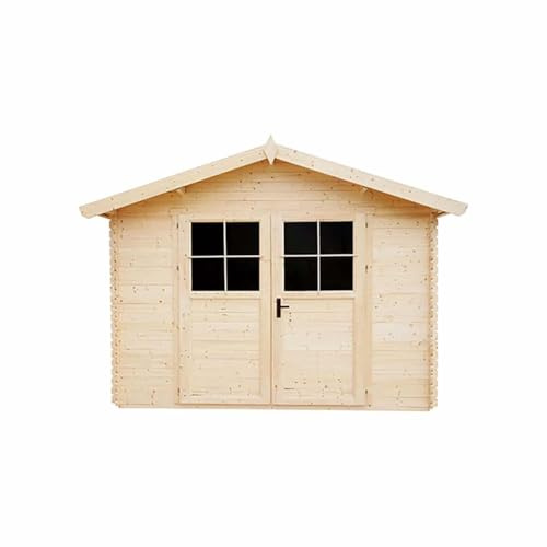 Gardiun Casetta in legno Machifemmina Petrov - 9 m² Esterno 316x318x253 cm Copertura Asfaltica