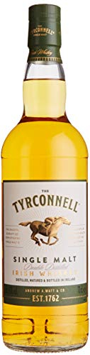 The Tyrconnell | Single Malt Irish Whisky | charaktervoller Geschmack durch Zweifach-Destillation | 40% Vol | 700ml Einzelflasche