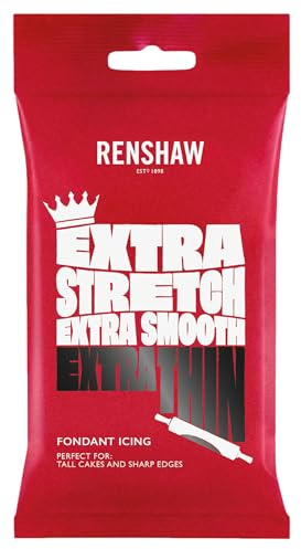 Pâte à sucre élastique Renshaw Extra Ferme/noire 1,03 kg