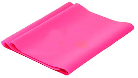 Mobiclinic, Banda elástica para fitness, De resistencia, Gomas elásticas musculación, Bandas yoga, Pilates, Crossfit, Estiramientos, Nivel fácil, Rosa