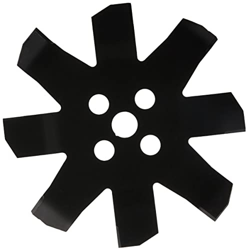 Avalon Pro - Disco de 8 puntas Universal para Desbrozadora, Cuchilla de acero de 3mm (250x25.4) especial para zarzas y maleza densa 8 dientes