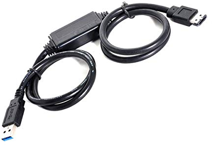 xiwai USB 3.0 zu Power Over eSATA DC5V Adapter USB 2.0 auf HDD/SSD/ODD eSATAp Konverter Typ-A USB Host auf ESATA Gerät Disk Kabel