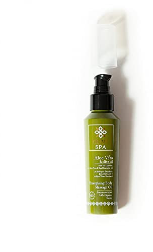 Olive Spa - Olio per massaggio corpo energizzante, 100 ml