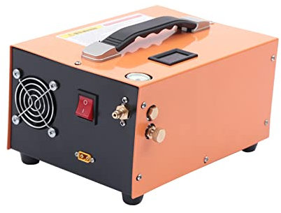4500 Psi PCP-Luftkompressor, Tragbarer 300Bar Auto 12V/220V DC Hochdruckpumpe mit Transformator für PCP-Luftgewehre und Luftgewehre