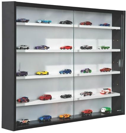Wohnorama Sammler-Vitrine COLLECTY Möbelbauplatte schwarz