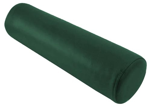 Waigg Kii Cuscino rotondo per letto, lungo, impermeabile, cilindrico, per divano e letto, per supporto cervicale/lombare (10 x 40 cm, verde)
