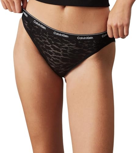 Calvin Klein Braguitas Tipo Bikini Mujer Pack de 3 Low-Rise Ropa Interior, Multicolor (Black/Ivory/Troposphere), XS