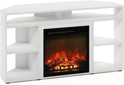 XXAD553TY Chimenea de Pared Soporte de Esquina con Chimenea for TV, Chimenea, Mueble de TV, decoración del hogar Chimenea