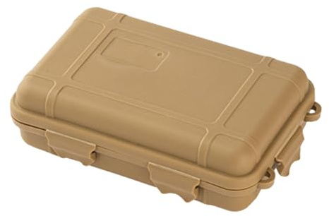 Boîte de rangement pour matériel de survie, boîte de rangement de fournitures de camping | Boîte à outils pour camping en plein air | Valise scellée avec outil de camping anti