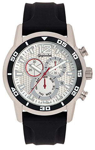 Gigandet Orologio Analogico al Quarzo Svizzero Uomo con Cinturino in Silicone 14VNAG14NE/004
