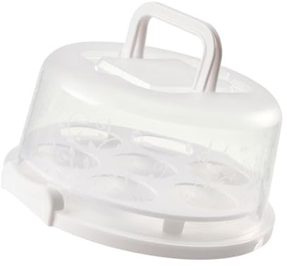 Récipient de transport efficace pour gâteau élégant et pratique pour une visualisation facile et de la fraîcheur