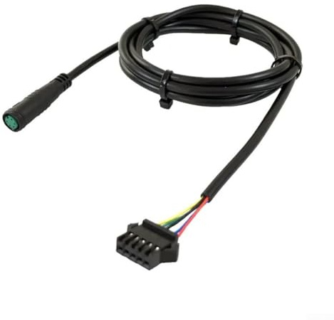 Besttoolifes For KT Series Display Cable To SM Connector 140Cm Electric Bike LCD Screen Adapter Wire 5-Pin Conversion Cord For E-Bike Components