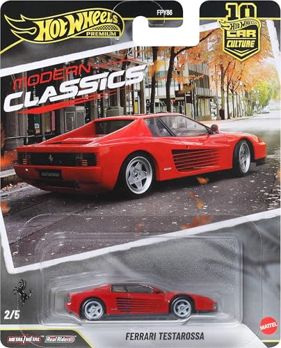 Hot Wheels Car Culture Vehicle, Premium 1:64 Scale Die-Cast Toy Car or Truck with Real Riders Tires & Metal/Metal Body & Chassis (Styles May Vary)