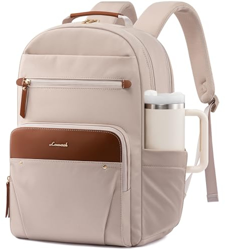 LOVEVOOK Laptop Backpack for Women, Waterproof Rucksack Wok Bag 15.6 Inch Backpacks Womens, Ladies Back Packs Casual Daypacks for School Teacher Travel Office