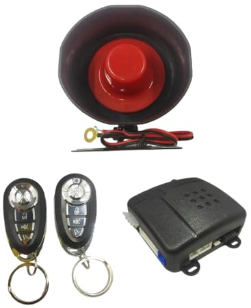 Riloer Universal 12 V Car Central Locking Kit Remote Central Locking Kit Compatible with any vehicle equipped with central locking systems CSD100-T203