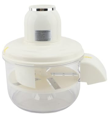 Cocoarm Máquina Eléctrica para Pelar, Motor Potente de 50W Pelador Automático de Frutas y Verduras con Batería Recargable de 1300mAh, para Uvas Ajo Tomates Uso en Cocina (WHITE)
