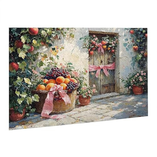 Jigsaw Puzzle 2000 Teile Erwachsene, Obstkorb Die Hütte Puzzle Erwachsene 2000 Teile, Impossible Klassische Puzzles als Geschenk und Deko, Familienpuzzles, Heimunterhaltung, Spiele Holzpuzzles fr0-836