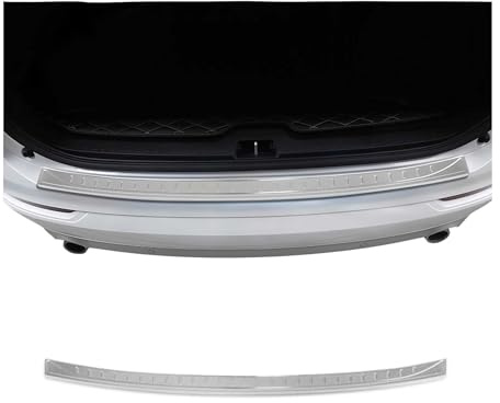 OMAC Rear Bumper Sill Cover Protector for Volvo XC90 2016-2025 Stainless Steel 1Pc