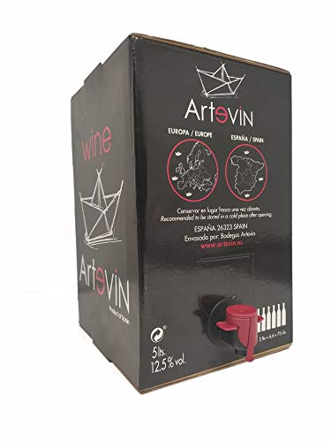 Bag in Box ARTEVIN vino TINTO 5 Litros (5 LITROS)…