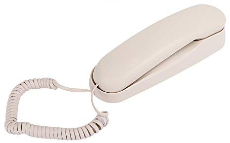 TC-990 Telefono Fisso da Tavolo Montabile a Doppio Uso Con Filo Beige per Hotel Home Office