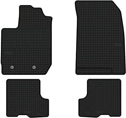 Gummi Fußmatten Gummimatten Satz für Dacia Duster II