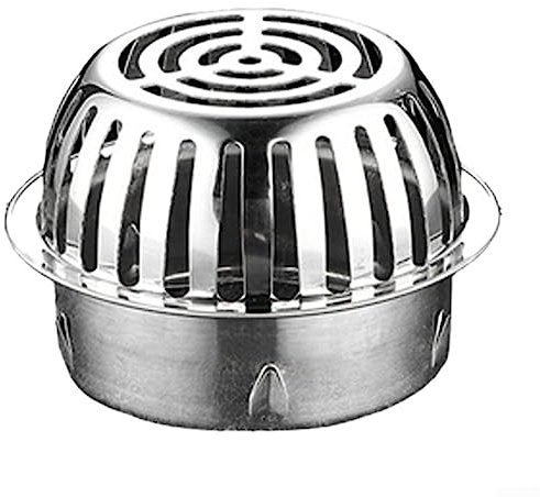 Drain de sol anti-obstruction en acier inoxydable, filtre de vidange de gouttière de tailles multiples, adapté pour le drainage de sol de toit de cour, anti-blocage, 110 mm