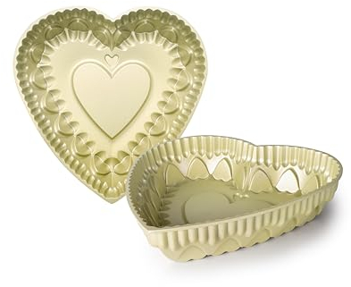 IBILI - Molde Corazón Cuore Aluminio Fundido 27,5x27x6,1 cm Antiadherente