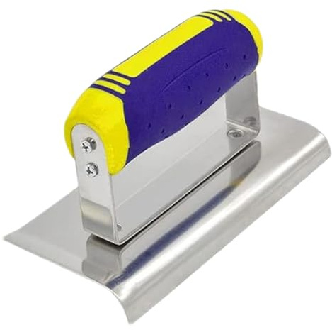 Dtaigou Bordatrice per calcestruzzo in acciaio inossidabile, molatrice manuale per cemento | Frattazzo per finitura in cemento in acciaio inossidabile, molatrice manuale | Cazzuola per calcestruzzo di