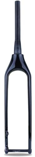 ZJHAHJY Fahrradgabel für Fahrrad, starre Gabel 26 27,5 29 Zoll, Kohlefaser, Mountainbike, starre Gabel 15 x 110 mm, Steckachse, Vordergabel 1-1/2 Zoll, konisches Rohr, MTB, Scheibenbremsgabel