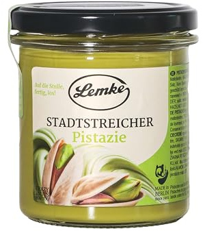 Lemke pistagegrädde/pistaschgrädde - Stadtstreicher Pistazie (325 g)