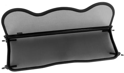 Aperta Windschott passend für Mini Cooper Cabrio (2009-2015) R57 - Ohne Bohren - 100% Passgenau OEM Qualität Schwarz Windstop Windabweiser
