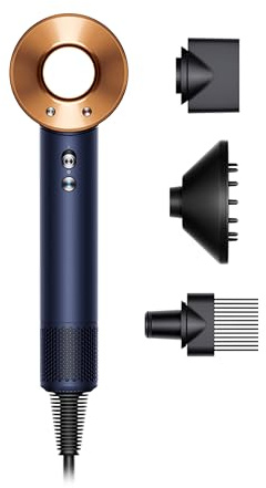 Dyson Supersonic™ Hair Dryer Curly+Coily – Fast Drying Without Extreme Heat – Intelligent Temperature Control – Includes 3 attachments