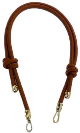 Huayeex Correa de repuesto para bolso, correa de cuero ajustable, accesorio de bolso suave para viajes, vacaciones, compras, viajes, marrón, Refer to description