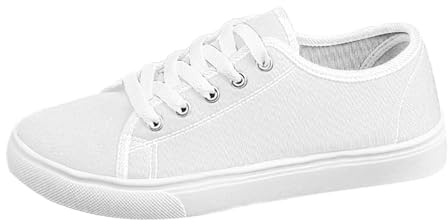 2026 Zapatos casuales para mujer Zapatos de moda unisex con cordones de lona cómodos zapatos planos transpirables para todos los días para hombres y mujeres