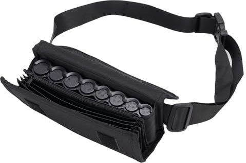 Depisuta Riñonera con Monedero de Euro, Monedero Oxford para Camareros, Organizador de Monedas, Dispensador de Monedas, Bolsa de Almacenamiento con Cinturón para Camareras, Servidores,