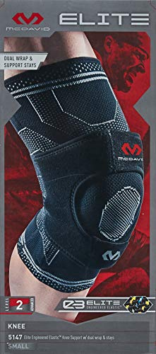 McDavid Elite Knieschoner Schwarz S