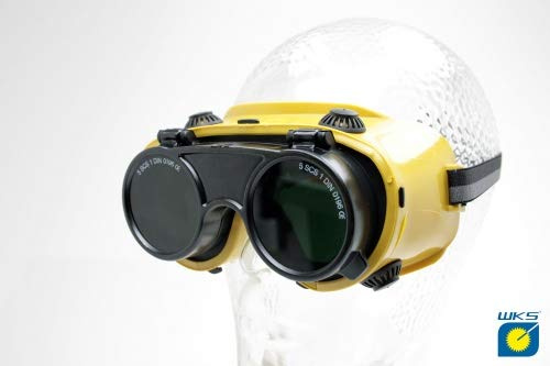 Schweißerbrille mit Klapprahmen, mit Glas Ø 50mm, Schutzstufe: 9-1 Stück