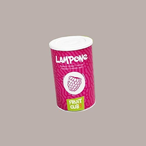 Purea e Polpa Lampone Leagel Fruit Cub3 per Gelato e Granite - 1,55 Kg Lucgel