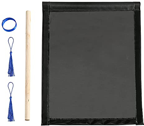 Cornici per pittura fai da te, 30 x 40 cm, in legno per quadri, tela, foto, ritratti, mappe, poster da parete, kit da appendere alla parete, colore: nero