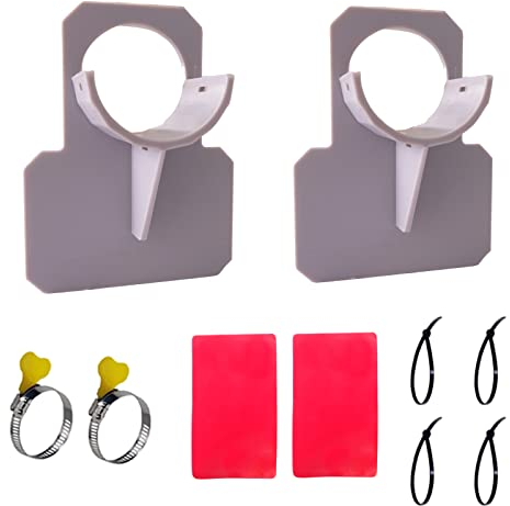 Molyorch 2 Pièces Tuyaux Piscine de Dans Les 38 Mm, Support pour Tuyau D'eau de Piscine, Protection Anti-torsion en Plastique, pour Tubes de Natation