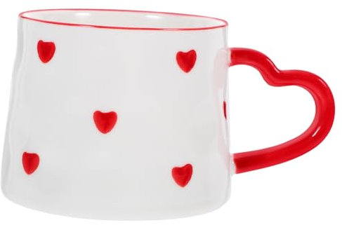 ABOOFAN Espressotasse Becher Kaffeetasse bemalen Latte Tasse handbemalte capuccinotassen cappuccino cups Teetasse Trink Gläser Keramiktasse Kaffeetassen einfach einstellen kleine Tasse