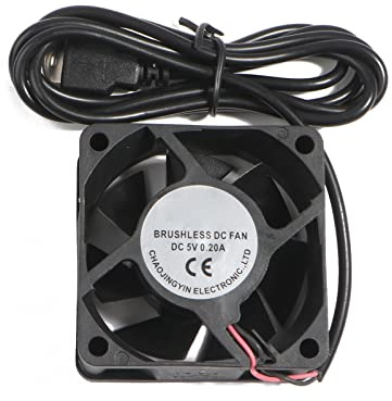 yanwuwa 60mm Fan 6010 6015 6020 6025 5V USB Connector Quiet Cooling Fan For Cooling Router Game Box Power Supply Oil Bearings