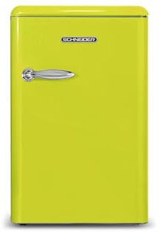 Schneider SCTT115VRIO, Réfrigérateur table top, 109L(94+15), Froid statique, 2 clayettes verre, Vert rio