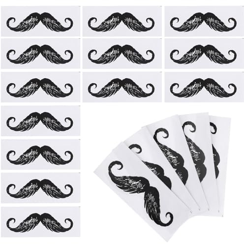 Didiseaon Pegatinas de Cera Fría para Depilación Nasal Bigote, 50 Unidades, Tamaño Pequeño, Autoadhesivas, para Hombres y Mujeres, Uso Facial y Nasal, Accesorios de Depilación sin Residuos
