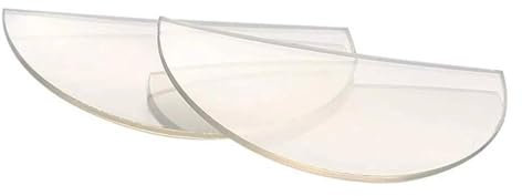 2 PCS Stick-On Bifocal Reading Lenses – Reusable Presbyopia Magnifying Patches for Glasses | Adjustable Near-Vision Aid for Sunglasses, Safety Goggles & Regular Eyewear | Clear, No-Glue Design (300)