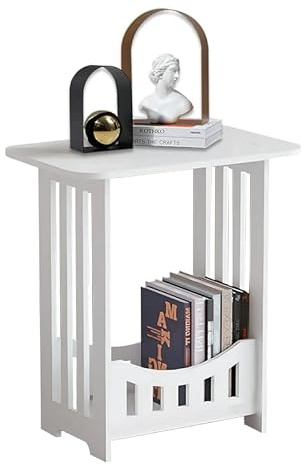 Billowvolve Table de chevet 40 x 32 x 26 cm - Table d'appoint - Table de chevet - Table de rangement - Commode pour la maison et la chambre à coucher