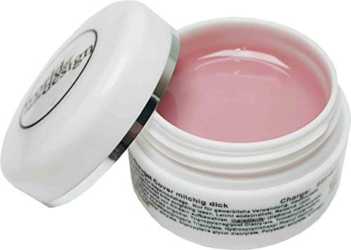 World of Nails-Design BasicLine UV-Gel Aufbaugel cover light milchig, Babyboomer Look 30ml