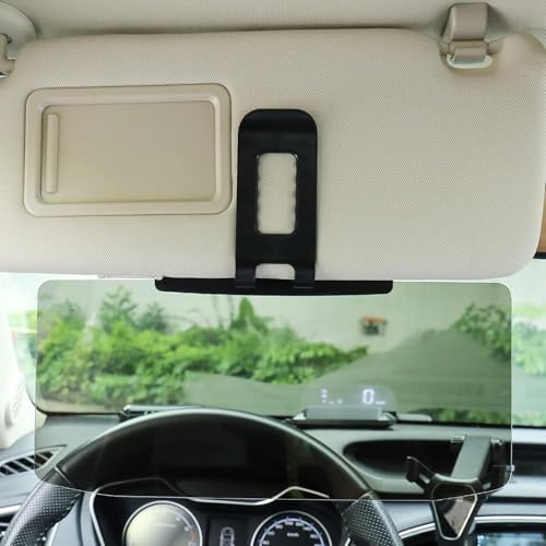 Sun Visor Extension for Car Sun Visor Extension Anti Glare Adjustable | Clip on Car Sun Visor Extender for Front Seat Driver or Passenger, 1 PC