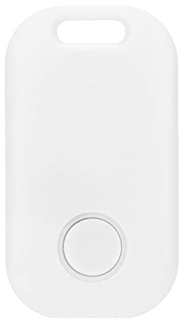 Bluetooth Tracker, Key Finder och Item Locator för Nycklar, Väskor och Mer, Tvåvägslarm, för IOS och Android-telefoner (Vit)
